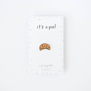 Croissant Pin