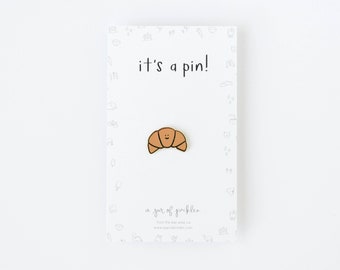 Croissant Pin