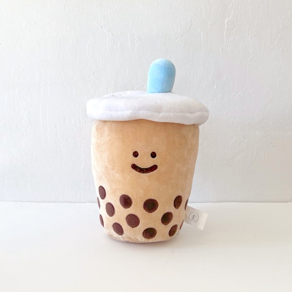 Boba Bubble Milk Tea, Soft Plushie