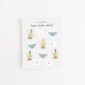 Taipei Sticker Sheet