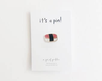 Spam Musubi Pin