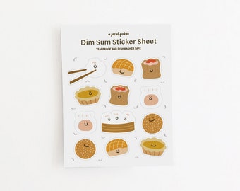 Dim Sum Sticker Sheet