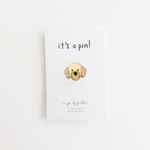 Doodle Dog Enamel Pin
