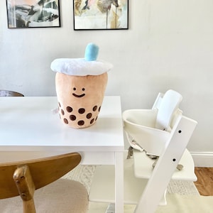 Boba Bubble Milk Tea, Soft Plushie image 2