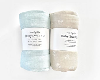 Boba Bubble Milchtee Swaddle Decke