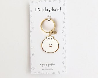 Bao Dumpling Keychain
