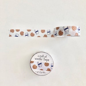 Milch und Kekse Washi Tape