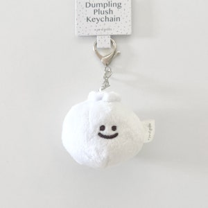 Mini Bao Dumpling Bag Charm Plushie Keychain