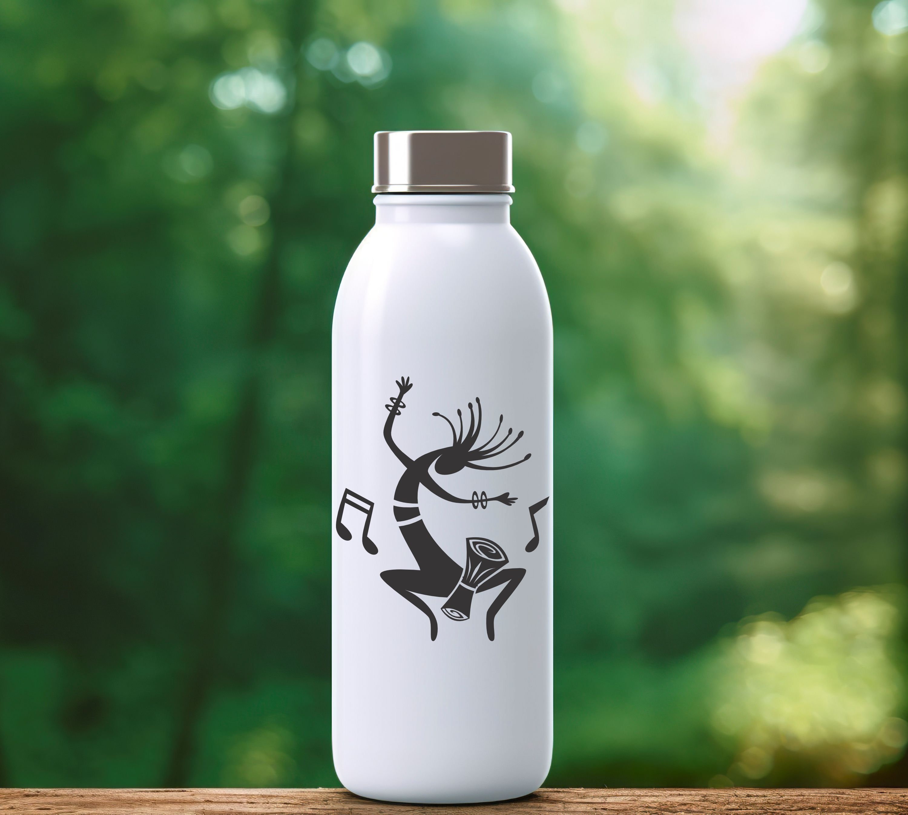 Car Decal, Musical Car Decal, Dance Decal, Dancing Car Decal, Kokopelli ...
