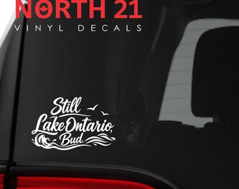 Lake Ontario Sticker - Still Lake Ontario - Lake Ontario Decal