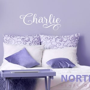 Girls Name Wall Decal - Personalized Wall Decals - Baby Girl Nursery Wall Decal - Wall decal for Girls Bedroom, Wall Decor, Wall Art, Gift