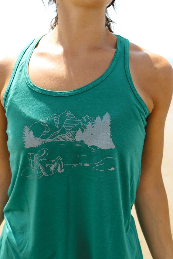 hiking tank tops womens