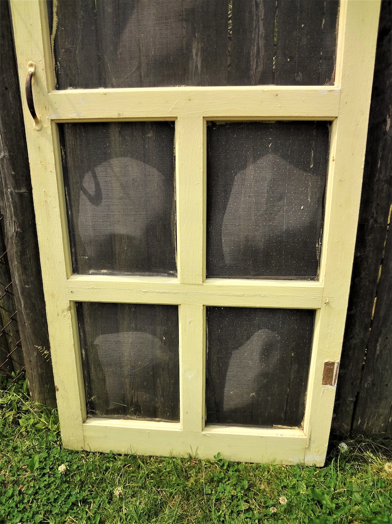 Wooden Screen Door Craftsman Screen Door 1930 S Screen Etsy