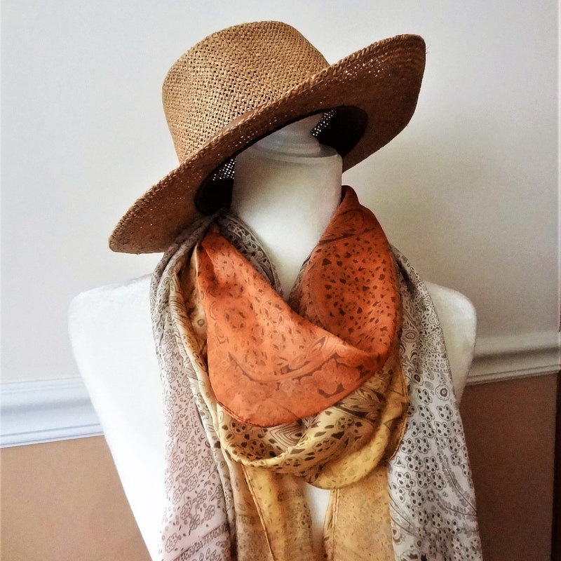 beaded chiffon shawl