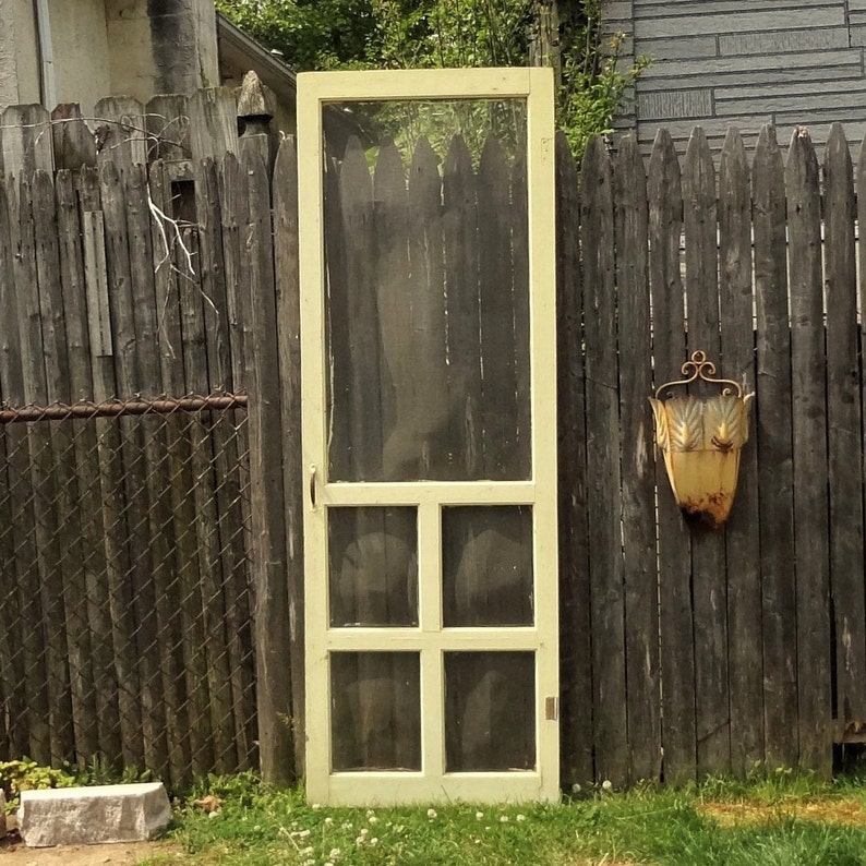 Wooden Screen Door Craftsman Screen Door 1930 S Screen Etsy