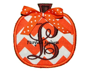 Diseño del bordado de la máquina digital - apliques de calabaza 2