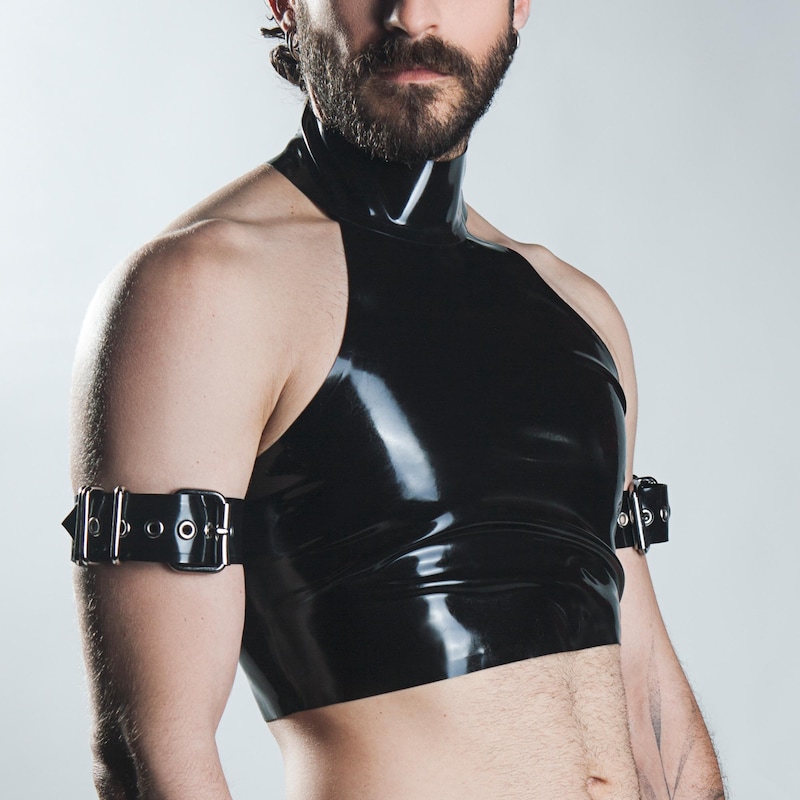 Latex Tank Top Etsy UK