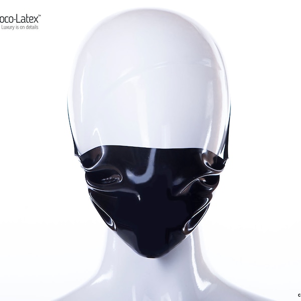 Latex Face Mask Etsy