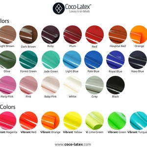 May include: A color chart showing a variety of solid and vibrant colors. The colors are arranged in circles and labeled with their names. The chart is titled "Solid Colors" and "Vibrant Colors".