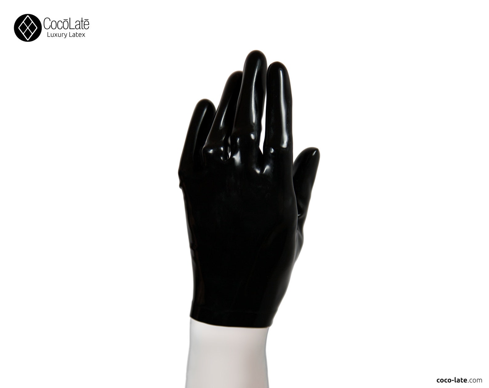 ABWL Black Latex Gloves - Cosplay Costume Party Togo