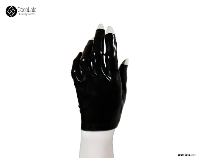 Short Tip-less Latex Gloves