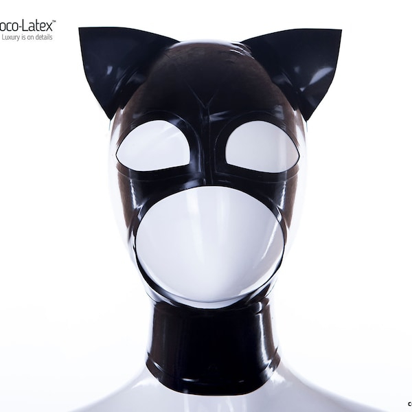 Kitty latex hood