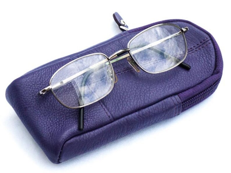 Glasses Case for Belt Belt Pouch Leather Glasses Case Leather Belt