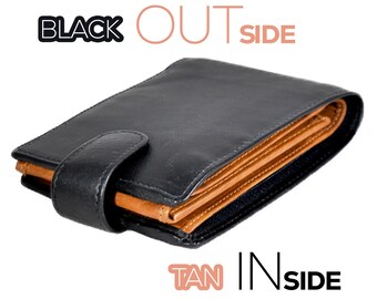 Cartera para hombre 20 ranuras para tarjetas Cartera con