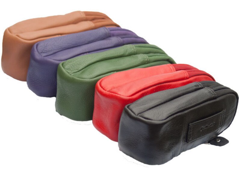 Dual Eyeglass Case Soft Spectacle Case Double Zip Case Etsy Australia