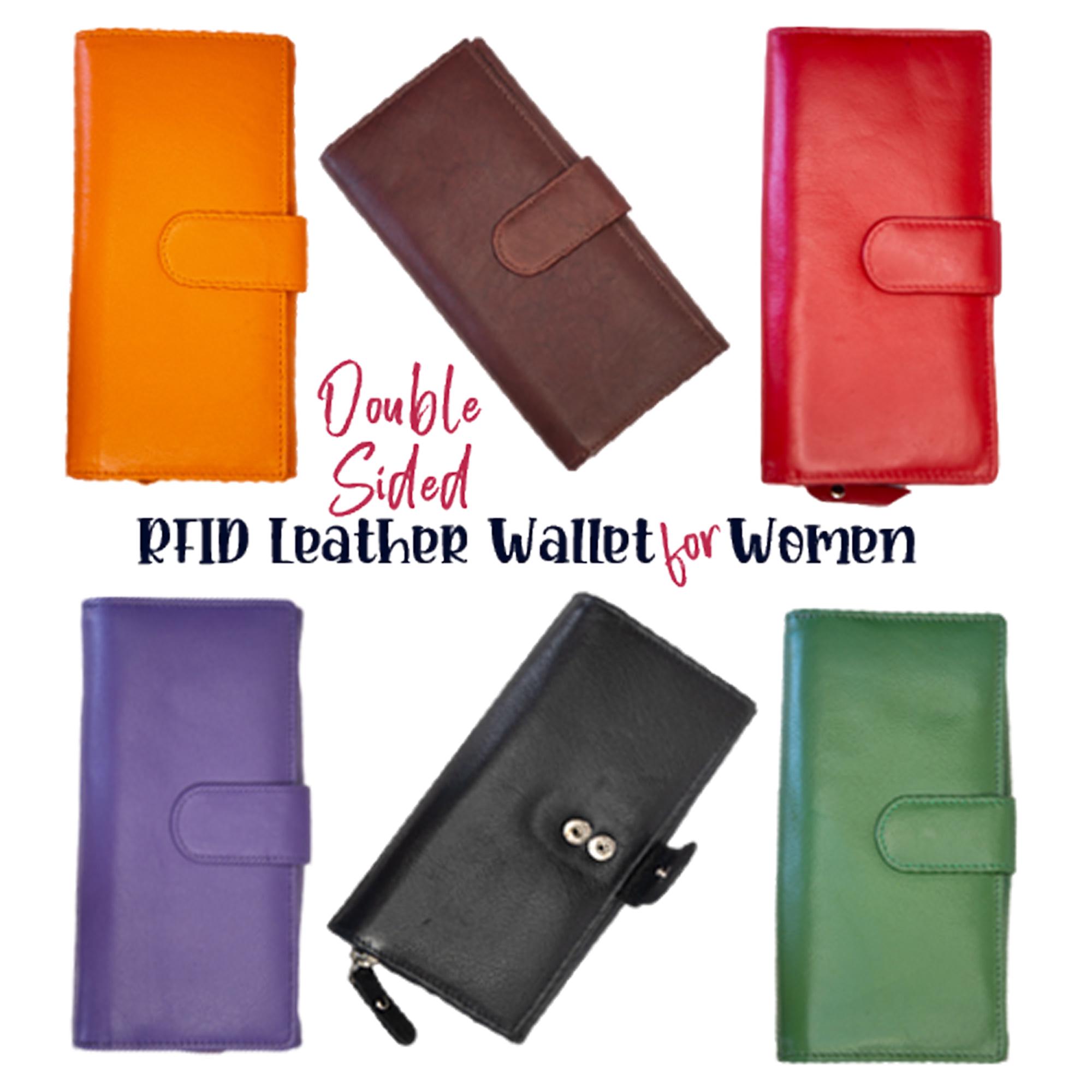 Handmade Leather Wallet | Double Sided With 22 Card Slots - Etsy