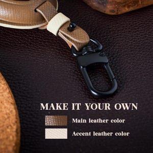 Hyundai Key Fob Cover Leather Personalized Car Key Holder for Tucson Santa Fe Elantra Palisade Kona IONIQ 5 Custom Engraved Key Case image 16