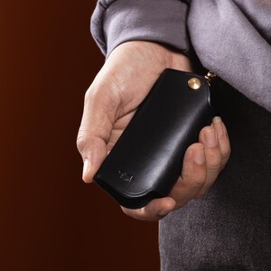 Personalized Leather Key Holder by KSL MADE, Leather Key Case, Key Organizer, Leather Key Folder