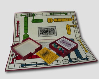 Sorry Board Game Etsy Sorry Board Game Etsy