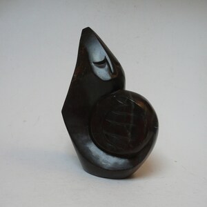 Vintage African Zimbabwean Stone Sculpture Magic Man by Moffat Chitaunike