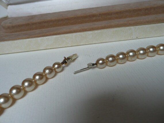 Pendentif Vintage Joli Avec Perles Et Strass - Bijou Fantaisie Occasion
