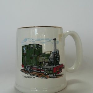 Dolgoch Locomotive Mug By Weatherby Hanley Pottery Royal Falcon Ware 2-71