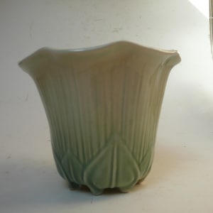 Maceta o jarrón floral de cerámica italiana vintage marcado