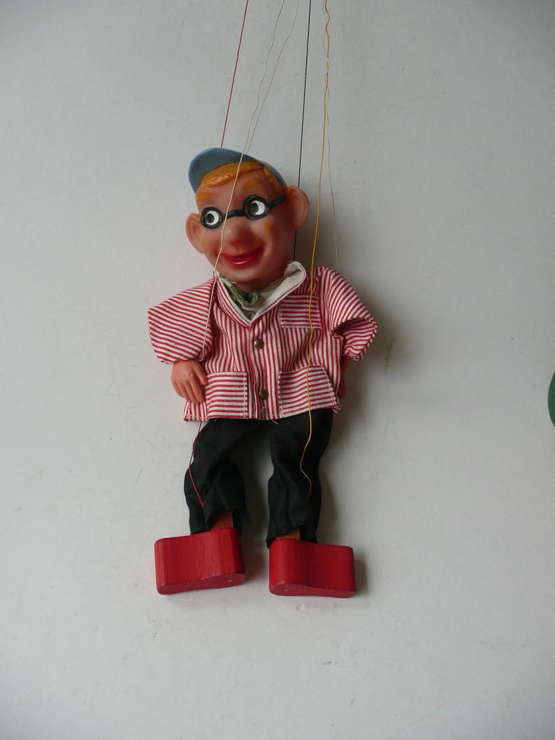 Vintage English String Puppet Barnsbury Puppet Etsy UK