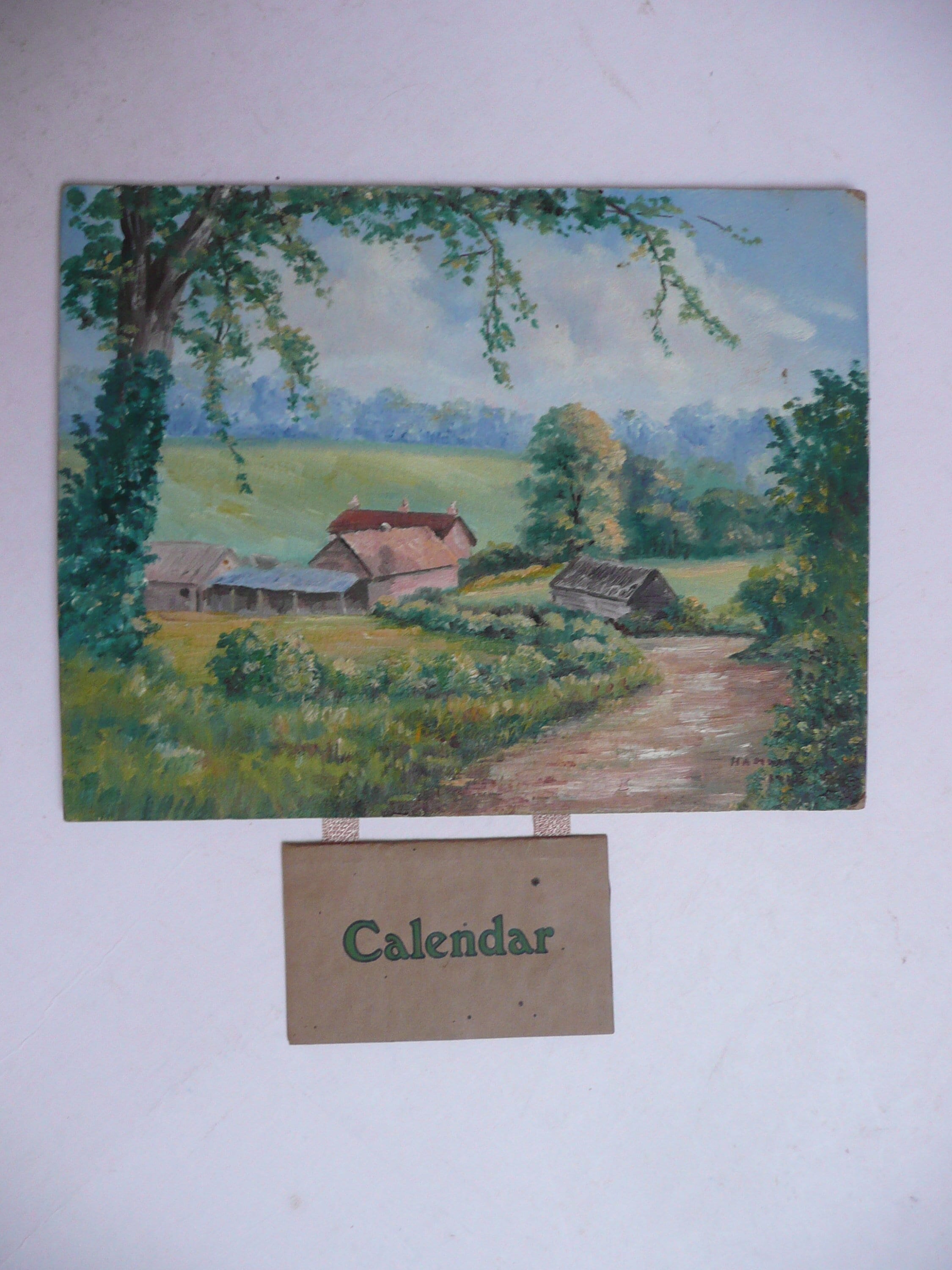 超希少　1973年　ドイツ複製画コレクション　カレンダー 1945 calendar - Etsy 日本