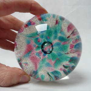Retro Selkirk Glass Scotland Limited Edition 383 of 500 Mosaic Paperweight 1986 Signed