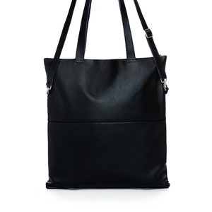 Leder Shopper, Tasche, Tote Bag, Handtasche, Schultertasche, Umhängetasche Reißverschluss, Fair, Handgefertigt, Ledertasche von ElektroPulli