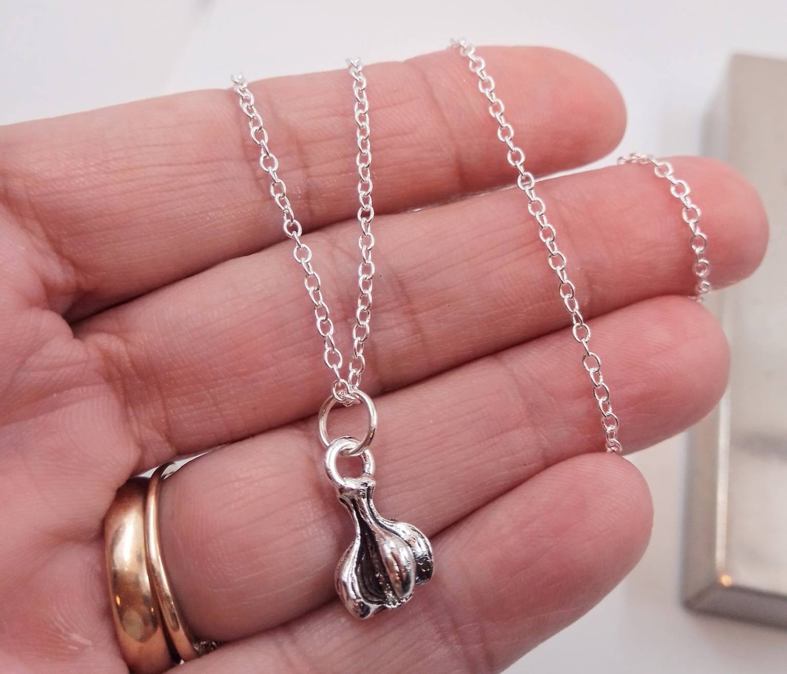 Garlic Jewelry Garlic Necklace Cooks Jewelry Jewelry for Etsy UK