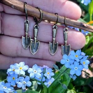 Trowel Earrings, Archaeology Trowel Earrings, Archaeology Jewelry, Garden Tool Earrings image 6