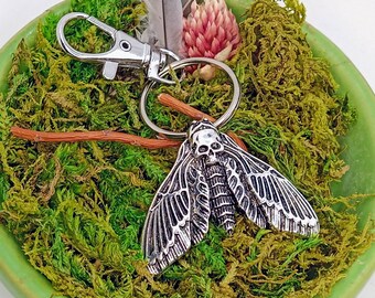 Death Head Moth Key Clip