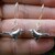 Crow Bird Necklace Pendant In Black – Acrylic & Surgical Steel, Handmade In UK