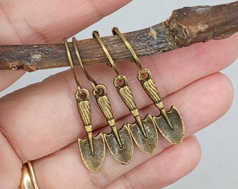 Trowel Earrings, Archaeology Trowel Earrings, Archaeology Jewelry, Garden Tool Earrings