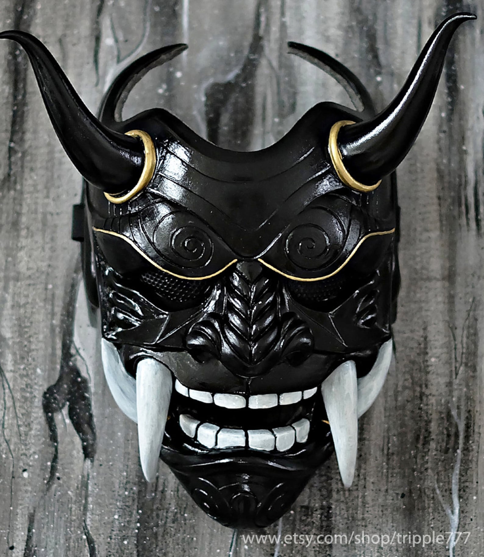 Японская маска они. Японская маска Hannya самурая. Маска они Самурай. Маска Кабуки демон. Oni демон Самурай маска.