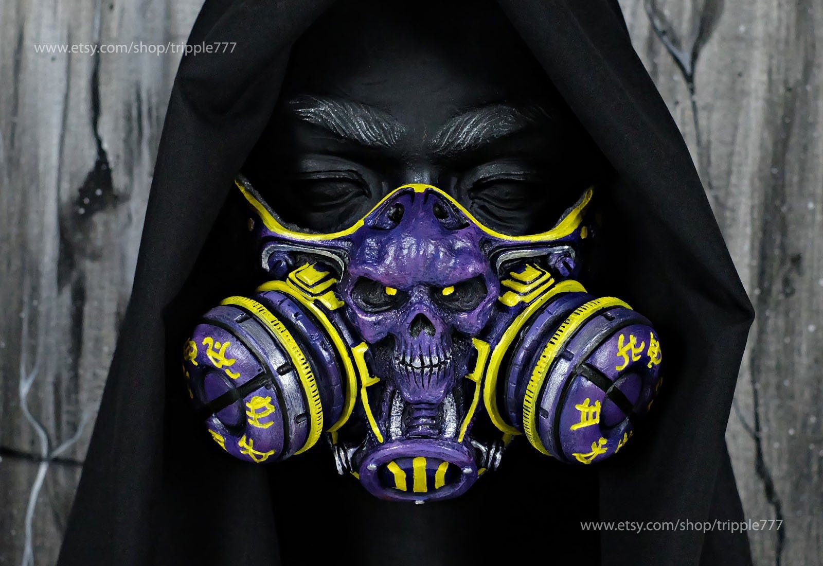 Cyberpunk Steampunk Rider Motorcycle Mask Halloween Costume