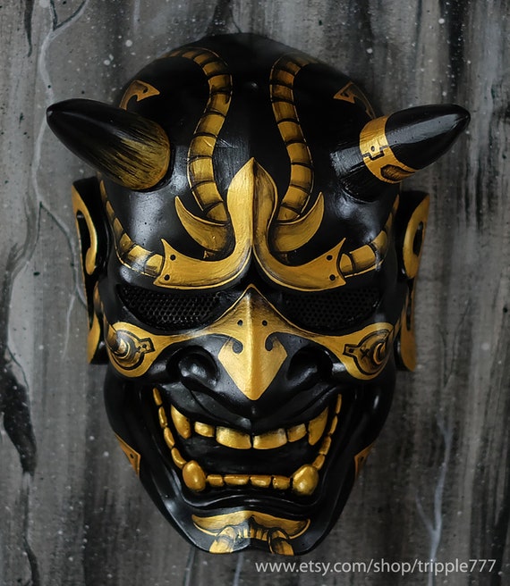 Fashion mask Japanese Prajna Mask Hannya Noh Kabuki Devil Demon Oni