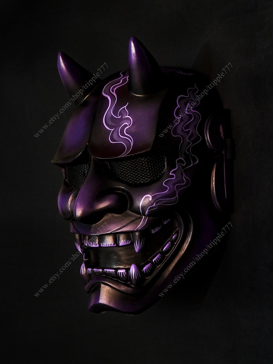 Japanese Hannya Mask Airsoft BB Gun Samurai Oni Kabuki Noh